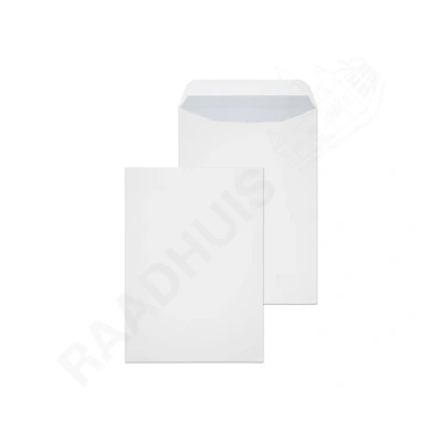 Afbeelding van Raadhuis akte envelop 220x312mm EA4 wit gegomd 250 stuks RD 303160