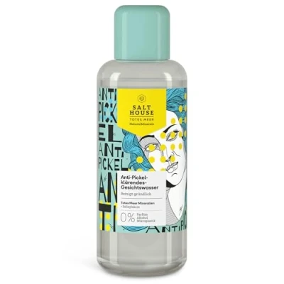 Afbeelding van Salthouse Natural Minerals Anti puistjes zuiverend gezichtswater, reinigt grondig, zonder uit te drogen, 200 ml