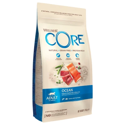 Afbeelding van Wellness Core Grain Free Cat Ocean Zalm&amp;Tonijn Kattenvoer 1.75 kg