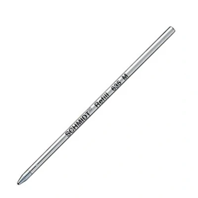 Afbeelding van 8 x Schmidt 635M Mini balpen Refill (2 elk van zwart blauw groen rood) (Lamy M21 en Cross 8518 4 compatibel)
