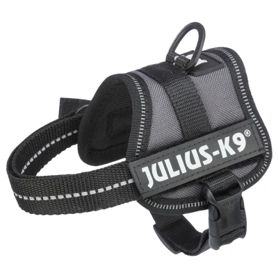 Afbeelding van Julius K9 Powerharness Antraciet Hondenharnas 26 36x1.8 cm