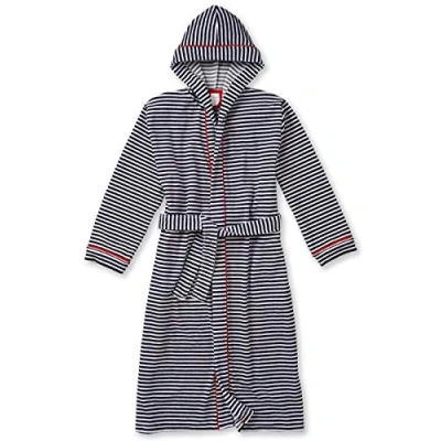 Afbeelding van Schiesser Badjas voor meisjes, Nachtblauw 804, 176 cm