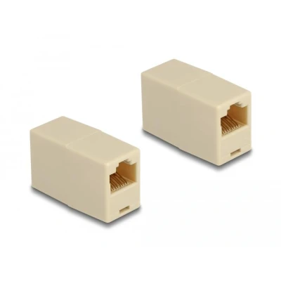 Afbeelding van Delock Adapter RJ45 Buchse zu UTP beige HQ products
