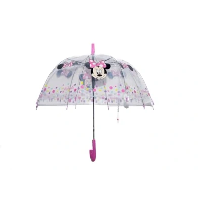 Afbeelding van Minnie Mouse Paraplu Kinderparaplu Transparant
