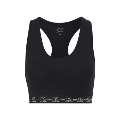 Afbeelding van QS MIT Racerback Bustier, Dames, Maat: Medium, Schwarz