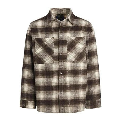 Afbeelding van JACK &amp; JONES Mannelijk overshirt regular fit overshirt, bruin, S