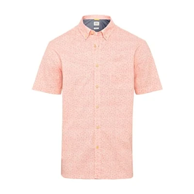 Afbeelding van camel active Herenhemd met korte mouwen van puur katoen, rood, M