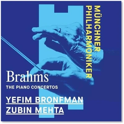 Afbeelding van Munchner Philharmoniker &amp; Zubin Mehta Yefim Bronfman Brahms: The Piano Concertos (LP)