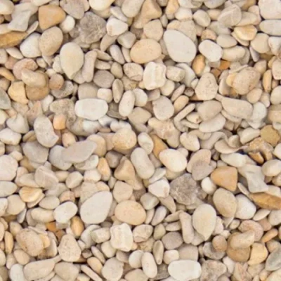 Afbeelding van Minimaal 20! Castle grind beige/grijs 4/10mm zak 20 kg Gardenlux