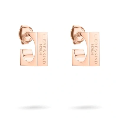 Afbeelding van Liebeskind Berlin Creole LJ 1494 E 12 IP roségoud, 1,2 cm, Roestvrij staal, Geen edelsteen