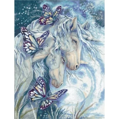 Afbeelding van Together we are Magic Aida Borduurpakket Leti Stitch 950