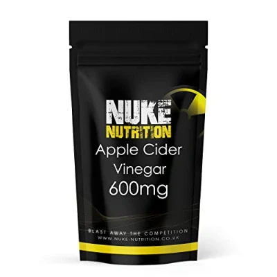 Afbeelding van Nuke Nutrition Apple Cider Vinegar capsules met Mother 365 Hoge sterkte ACV