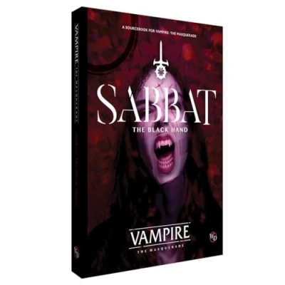Afbeelding van VAMPIRE MASQUERADE SABBAT BLACK HAND HC