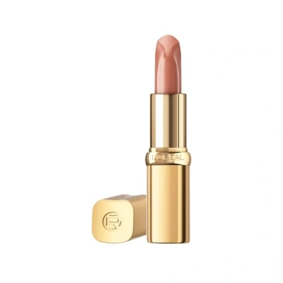 Afbeelding van L&#039;Oréal Paris Lippenstift voor een zijdeachtige afwerking en 12 uur vocht, 75% voedende ingrediënten, Color Riche Satin Nude, kleur: 505 Nu Resilient, 4 g