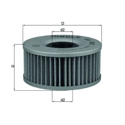 Afbeelding van Knecht Oliefilter OX 802