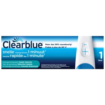 Afbeelding van Clearblue Zwangerschapstest Snelle Detectie 1ST