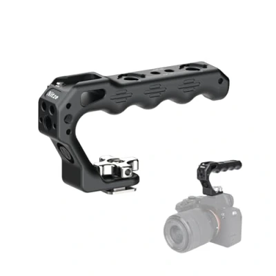 Afbeelding van Nitze Mini Cold Shoe Top Handle,Universele Handvat voor Camerakooi, DSLR camera&#039;s, Universele Video Rigs (Lil Stinger II Handle) PA28M D3