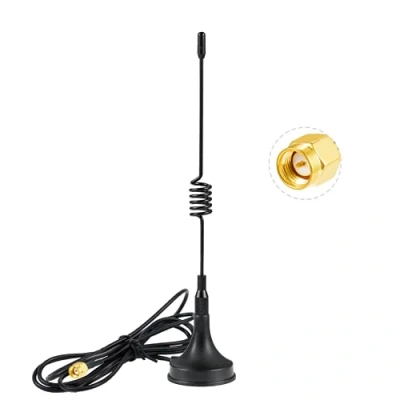 Afbeelding van Vecys SMA Antenne 433 MHz 3dBi Plug Adapter 3m RG174 Kabel Magnetische Voet