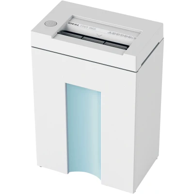 Afbeelding van IDEAL 2265 Papiervernietiger, veiligheidsniveau P 4, snippers 3 x 25 mm, capaciteit 6 vellen, afvalcontainer van 20 liter, GDPR conform, vernietigt ook creditcards, paperclips, 5 jaar fabrieksgarantie