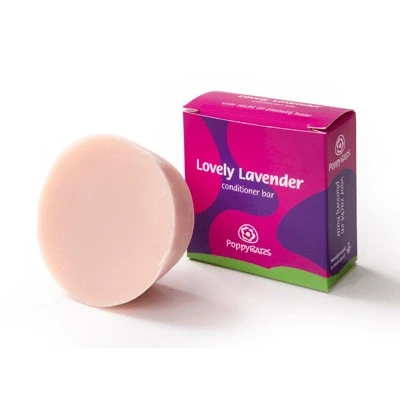 Afbeelding van POPPYBARS Conditioner Bar LOVELY LAVENDER 60G Shampoobars