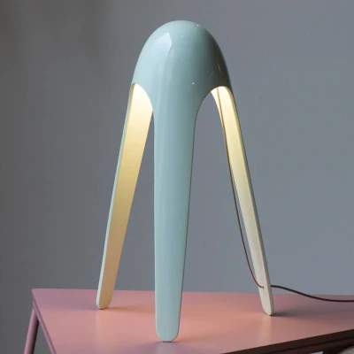 Afbeelding van Martinelli Luce Cyborg Tafellamp LED Lichtblauw