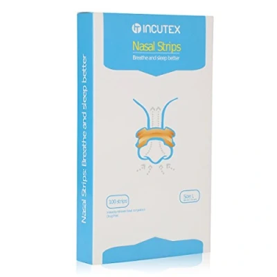 Afbeelding van Incutex 100x Snurk Stopper Anti Snurken Nasale Strips Stop Neus Strips, Groot
