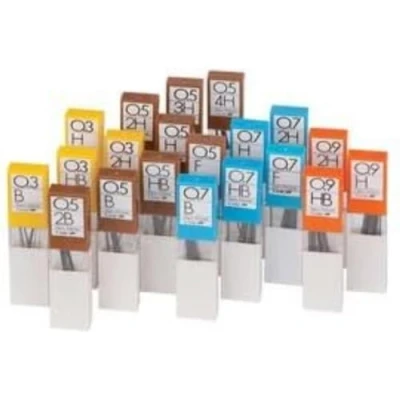 Afbeelding van Tombow Leads vulpotlood vulling 0.7mm Navulling H koker 12 stuks
