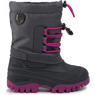 Afbeelding van CMP AHTO WP Unisex Snowboots voor kinderen, Maat: 32, Asphalt Textiel/ synthetisch