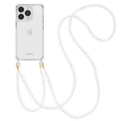 Afbeelding van Apple iPhone 13 Pro Hoesje Kunststof imoshion Koordhoesje/Backcover/Hardcase Transparant Telefoonhoesje