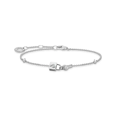 Afbeelding van Thomas Sabo Damesarmband slot 925 sterling zilver met zirkonia, A2040 051 14 L19V