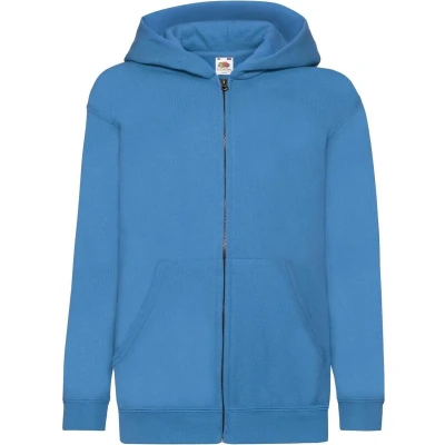 Afbeelding van Fruit Of The Loom Kinderen / Kinder Unisex Sweatshirt met capuchon (Azure Blauw)