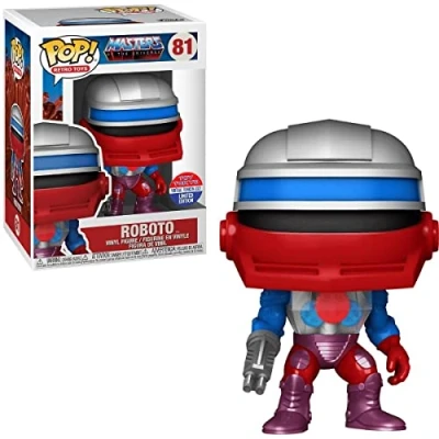 Afbeelding van Funko Pop! Retro Toys: Masters of the Universe Roboto #81 2021 Summer Convention Exclusive