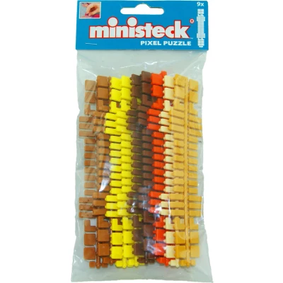 Afbeelding van Ministeck set 2 kleurenstrips 9 delig