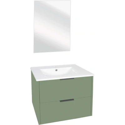 Afbeelding van Differnz Bolo badmeubelset 50x61x46cm groen
