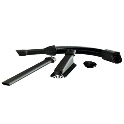 Afbeelding van Electrolux KIT19 accessoireset voor Q9 (sproeikop thuis en in de auto, opbergdoos, flexibele zuigslang, meubelsoftborstel, lange spleetmondstuk, stofborstelopzetstuk, zwart)