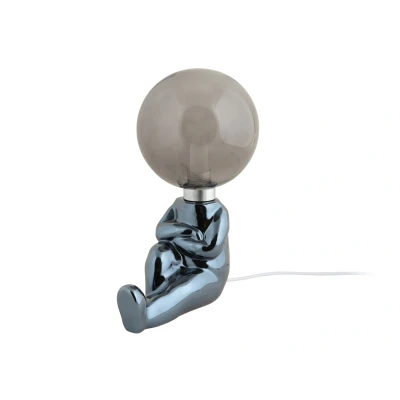 Afbeelding van Leitmotiv Tafellamp Joey LED Black plated