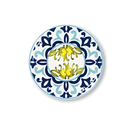 Afbeelding van Excelsa Amalfi Set van 6 pizzaborden, porselein