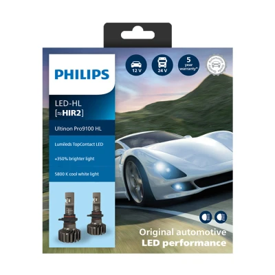 Afbeelding van Philips HIR2 LED Koplamp 12 24V 20W 2 Stuks
