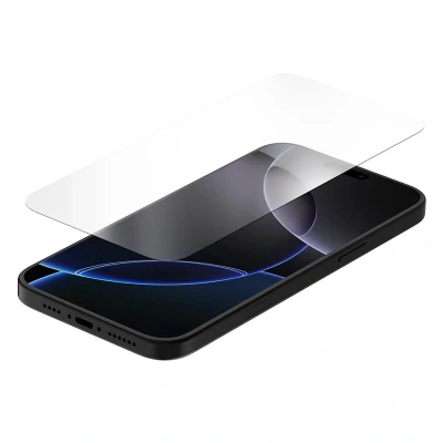 Afbeelding van Quad Lock Screenprotector Gehard glas iPhone 16 Pro Max