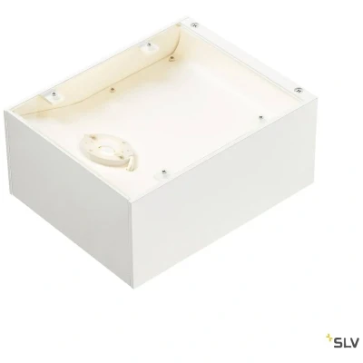 Afbeelding van SLV SHELL 15 1000422 LED wandlamp W Warmwit Wit