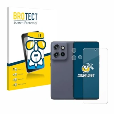 Afbeelding van BROTECT Screenprotector voor Motorola Edge 50 Neo (Voor+Camera) Folie Beschermfolie Beschermglas transparant