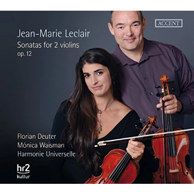 Afbeelding van Harmonie Universelle Deuter, Florian Waisman, Sonatas For 2 Violins (CD)