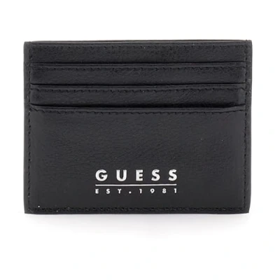 Afbeelding van Guess Fidenza Unisex Portemonnee, Maat: One Size, Black