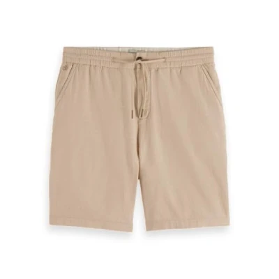 Afbeelding van Scotch &amp; Soda Seasonal CORE Bermuda Shorts, Heren, Maat: 33, Soft camel