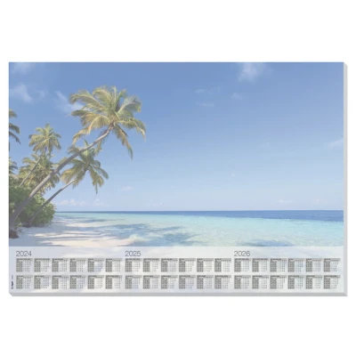 Afbeelding van Bureauonderleggers Sigel 59,4x41cm 30 vel Beach
