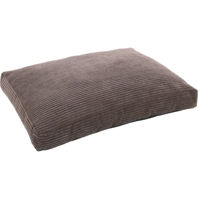 Afbeelding van &quot;Hondenkussen Velluto: Comfortabele rechthoekige ligplek voor je hond in bruin&quot; Bruin / 80cm x 60cm 10cm