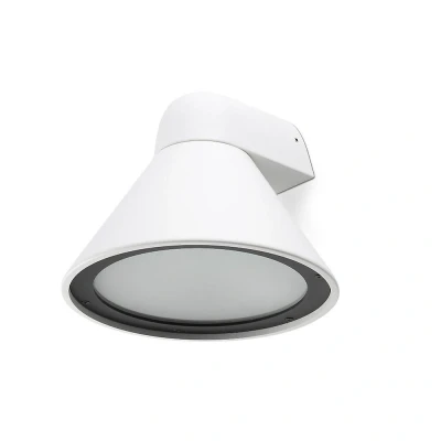 Afbeelding van FARO BARCELONA Buitenwandlamp Pals, IP65 mat wit