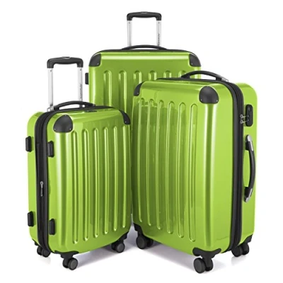 Afbeelding van HAUPTSTADTKOFFER Alex handbagage harde schaal, appelgroen, Koffer Set, Kofferset