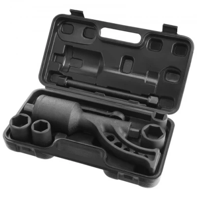 Afbeelding van VEVOR koppelvermenigvuldiger 6800 Nm, koppelversterker 1:64, 25,4 x mm, wielsleutelset 21# vierkant 33 38 mm en 41 krachtsleutel