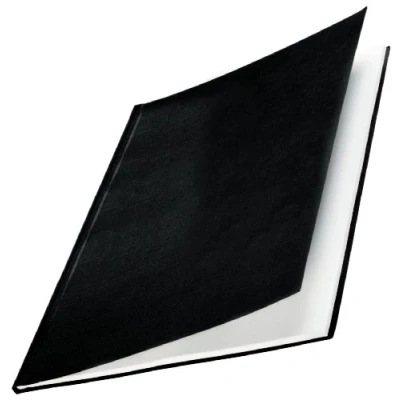 Afbeelding van Leitz Impressbind Harde Inbindomslagen 24.5mm Zwart A4 10 stuks
